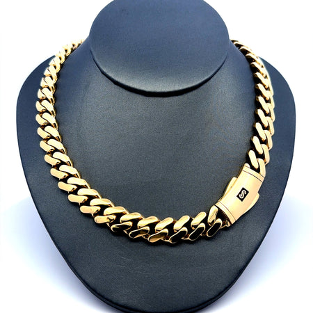 Chain Monaco 11.5mm 22" 10K
