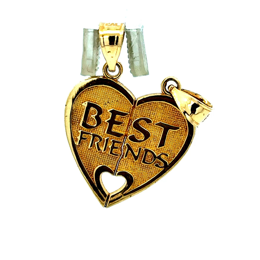 Pendant Breakable ‘Best Friends’ Heart 27 14K