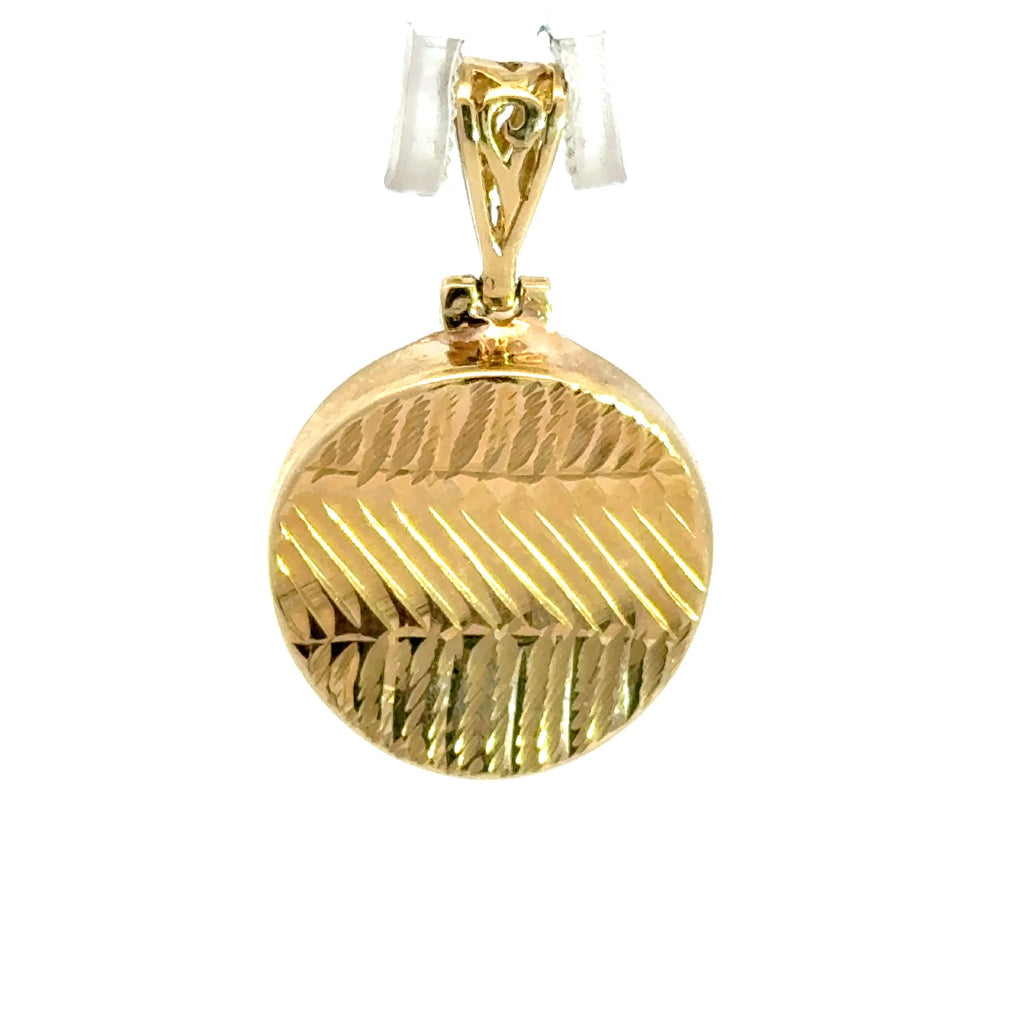 Pendant Leaf-Shaped 30.5 10K