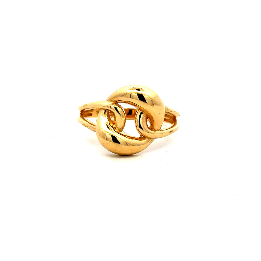 Ring Women's Bold Oversized 10 2.5mm 10K
