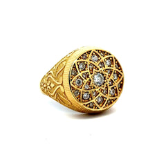 Ring Rosetta  12 5.5mm 14K