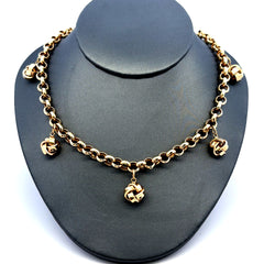 Necklaces Rollo 6.5mm 17.5" 14K