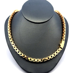 Necklaces Big Box Link 5.5mm 18" 14K
