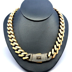 Chain Monaco 13mm 24" 10K