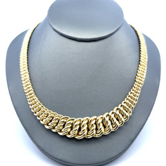 Necklaces Princess Cut 15mm 16" 10K