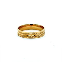 Ring Men’s Wedding Band 10.5 5mm 10K