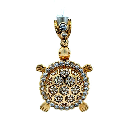 Pendant Fauna with CZ 42.5 10K