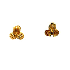 Earrings Omega Lock 14.5 15.5mm 10K