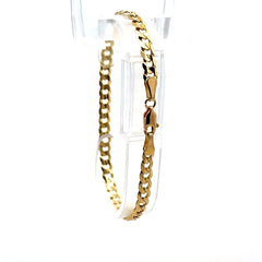 Bracelet Curb Link 5mm 8" 10K