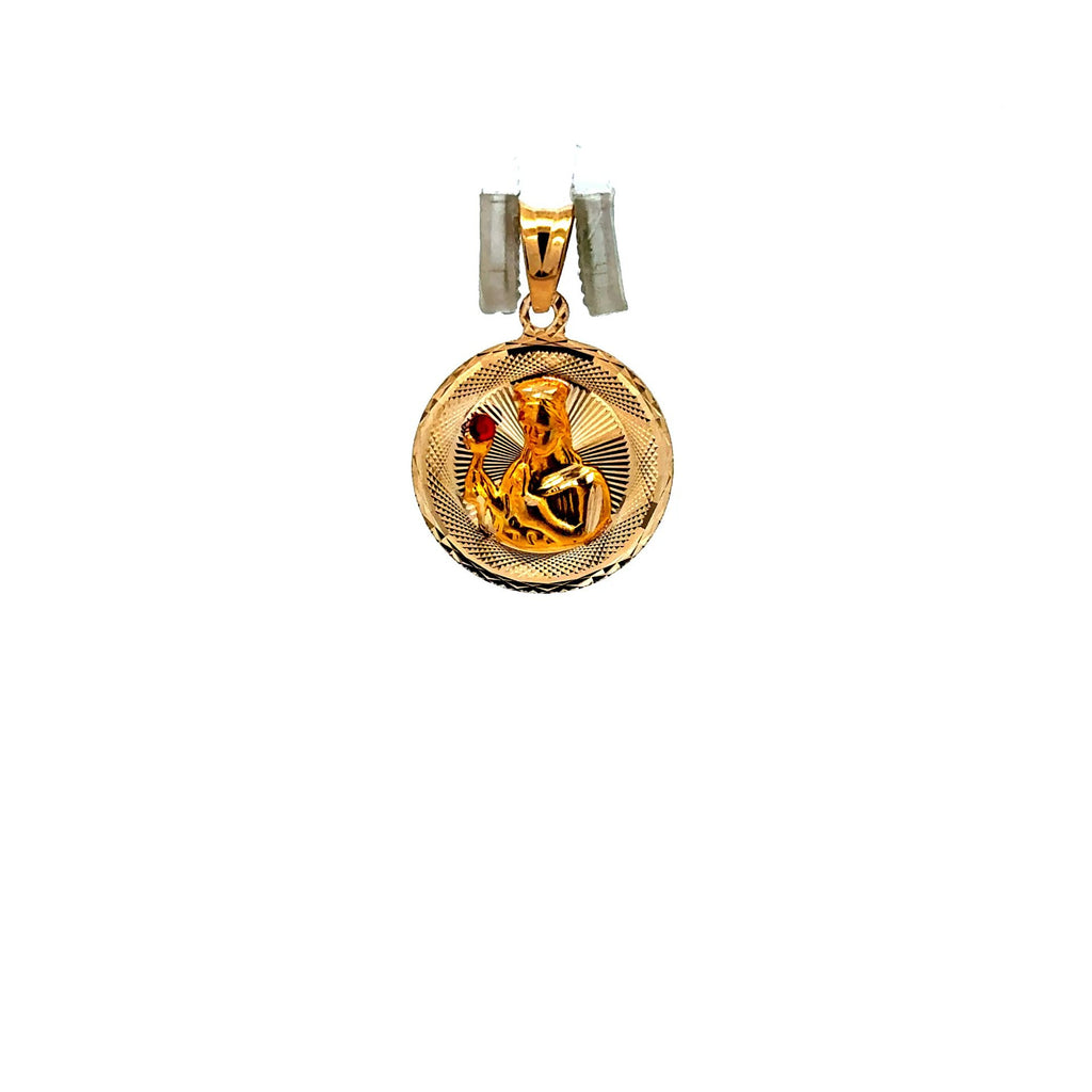 Golden Bull Basic 1.1 g Pendant ’Santa Bárbara’ 23 10K