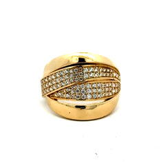 Golden Bull Basic 3 g Ring For Women 6.5 2.5mm 10K