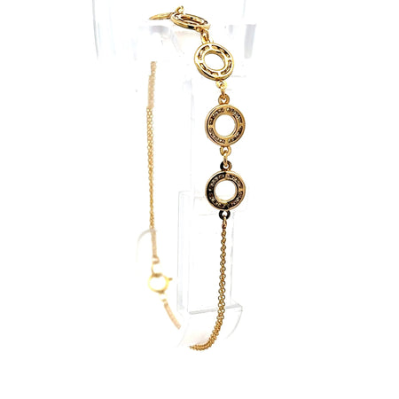 Bracelet 'So Cute' 8mm 7.5" 10K
