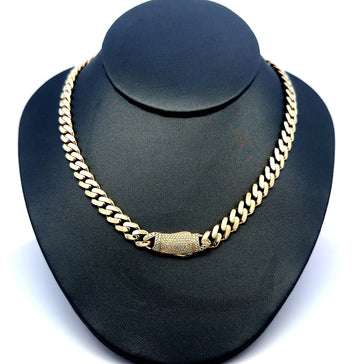 Chain Monaco 6.5mm 20" 10K