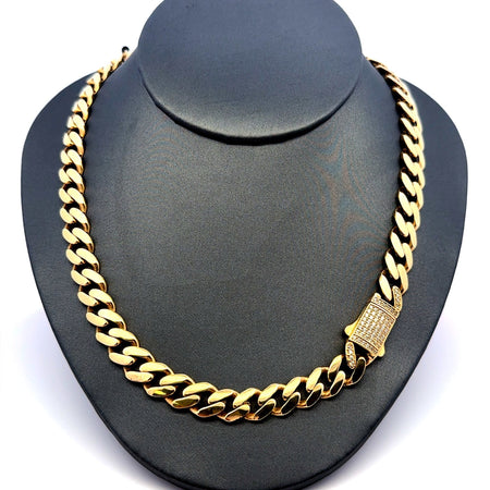 Chain Monaco 9mm 24" 14K