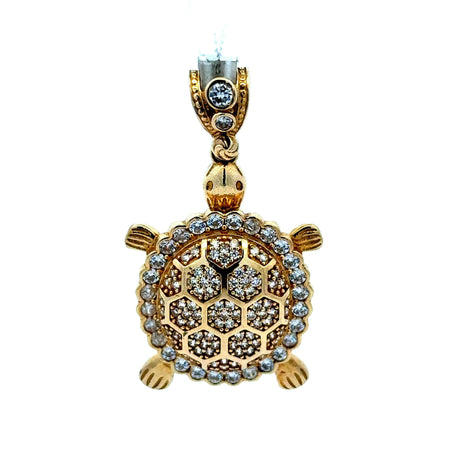 Pendant Fauna with CZ 42.5 10K