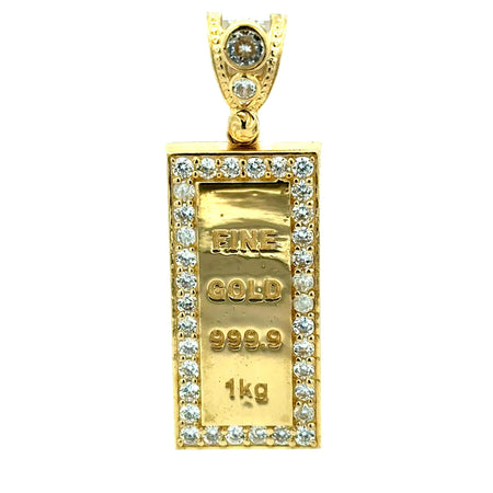 Pendant 'Fine Gold 999.9' Style 47 14K