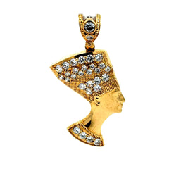 Golden Bull Basic CAL Pendant Nefertiti 52.5 10K