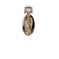 Golden Bull Basic CAL Pendant Our Lady of Guadalupe 32.5 10K