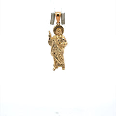 Golden Bull Basic CAL Pendant Saint Jude Thaddeus 37 10K