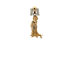 Golden Bull Basic CAL Pendant ‘San Lázaro’ 31 10K
