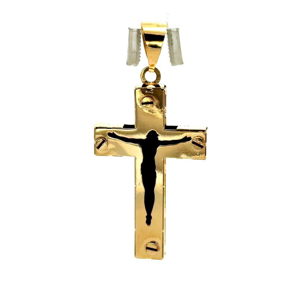 Golden Bull Basic Pendant Cross 46 10K