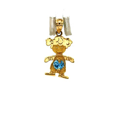 Golden Bull Basic Pendant Kids 21.5 10K