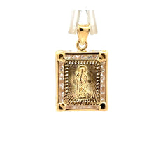 Golden Bull Basic Pendant ‘San Lázaro’ 25.5 10K