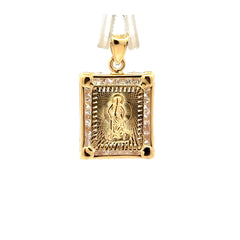 Golden Bull Basic Pendant ‘San Lázaro’ 25.5 10K