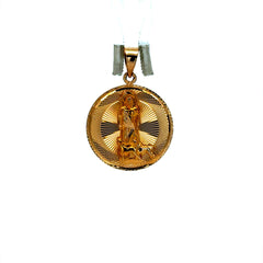 Golden Bull Basic Pendant ‘San Lázaro’ 28.5 10K