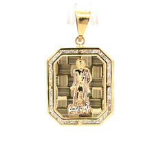 Golden Bull Basic Pendant ‘San Lázaro’ 37.5 10K