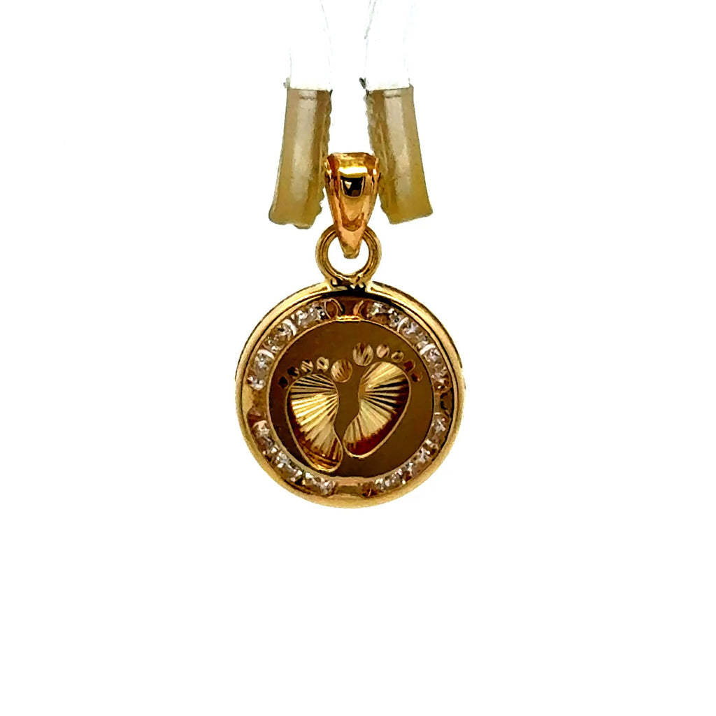Golden Bull Basic Pendant 'So Cute' 18 10K