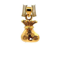 Golden Bull Basic Pendant 'So Cute' 21.5 10K