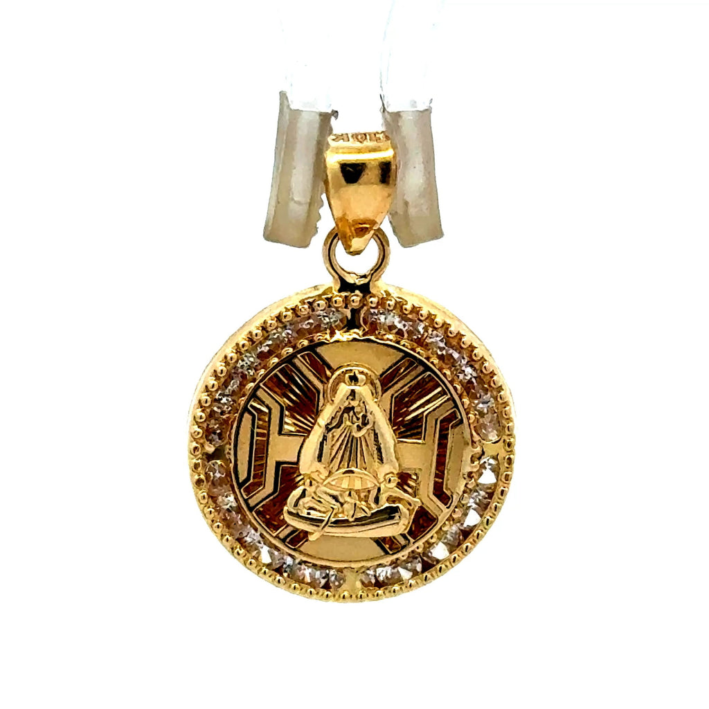 Golden Bull Basic Pendant 'So Cute' 23.5 10K