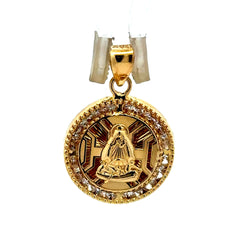 Golden Bull Basic Pendant 'So Cute' 23.5 10K