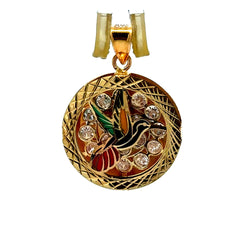 Golden Bull Basic Pendant 'So Cute' 25.5 10K