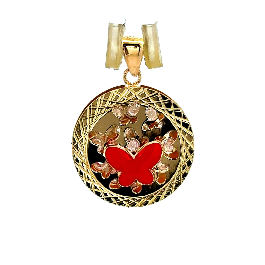 Golden Bull Basic Pendant 'So Cute' 26 10K