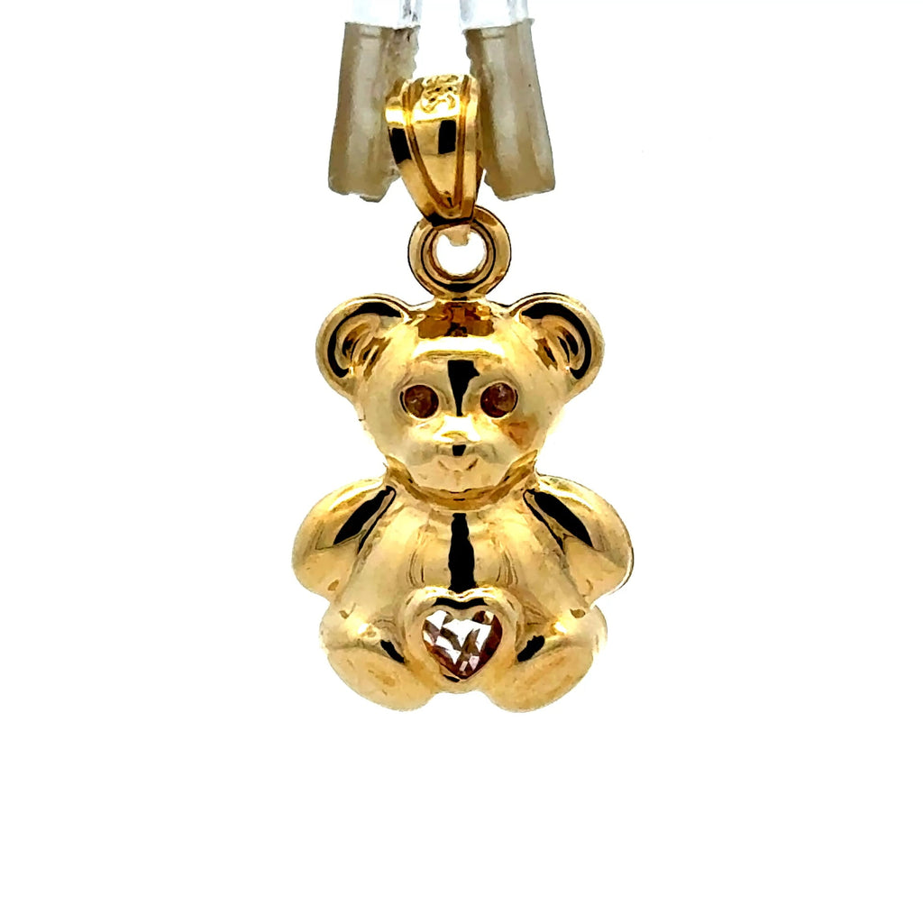 Golden Bull Basic Pendant 'So Cute' 26.5 10K