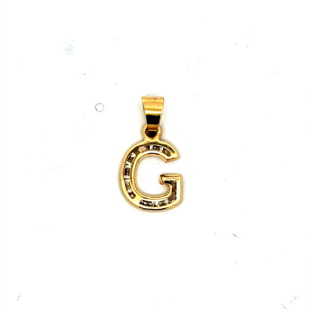 Pendant ’So Cute’ Initial G 20.5 10K