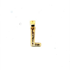 Golden Bull Basic Pendant ’So Cute’ Initial L 20.5 10K