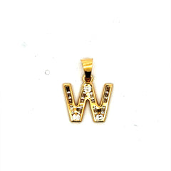 Golden Bull Basic Pendant ’So Cute’ Initial W 20.5 10K