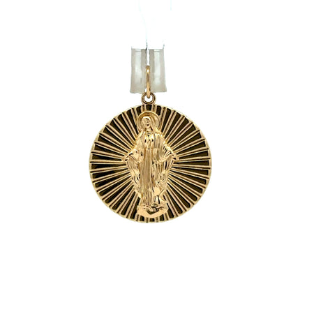Pendant Virgin Mary 24 10K