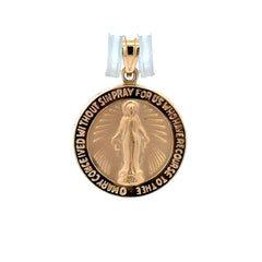 Golden Bull Basic Pendant Virgin Mary 26 10K