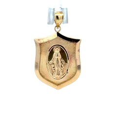 Golden Bull Basic Pendant Virgin Mary 33.5 10K