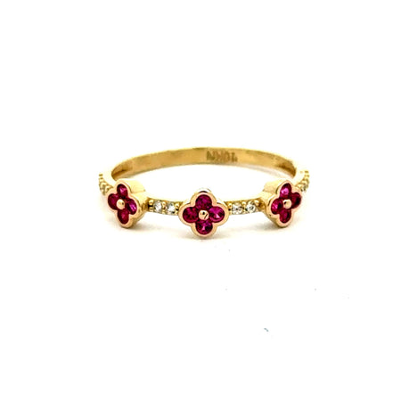 Ring Chic Women 7 1.5mm 10K