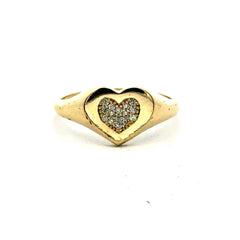 Golden Bull Basic Ring Chic Women 7 2mm 10K