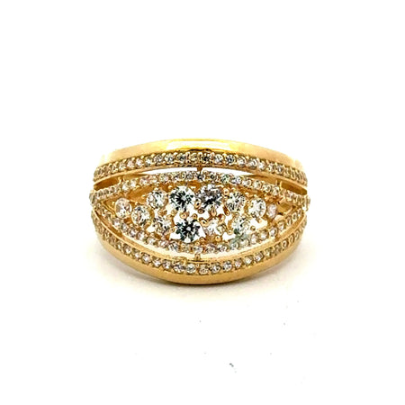 Ring Chic Women 7.5 2.5mm 10K