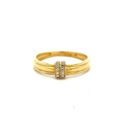 Ring Chic Women 7.5 2mm 10K