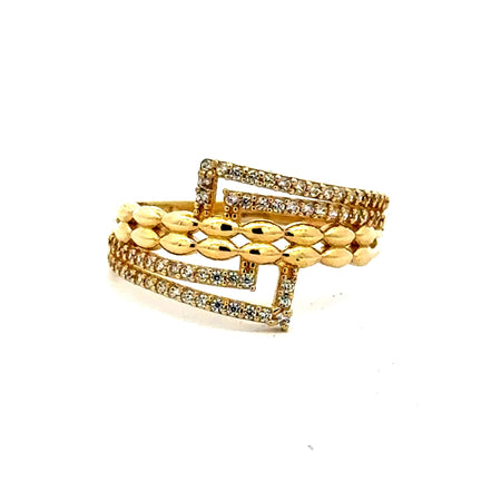 Ring Chic Women 8.5 1.5mm 10K