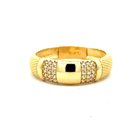 Ring Chic Women 8.5 3.5mm 10K