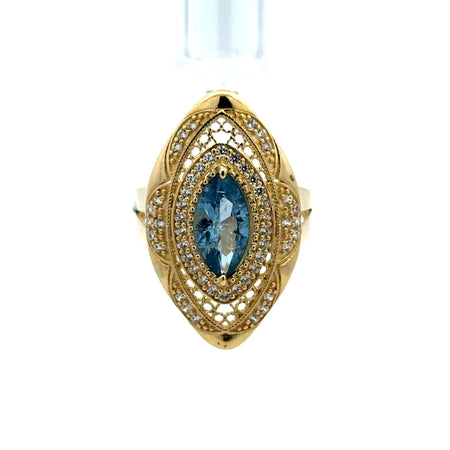 Ring Chic Women 8.5 3mm 10K